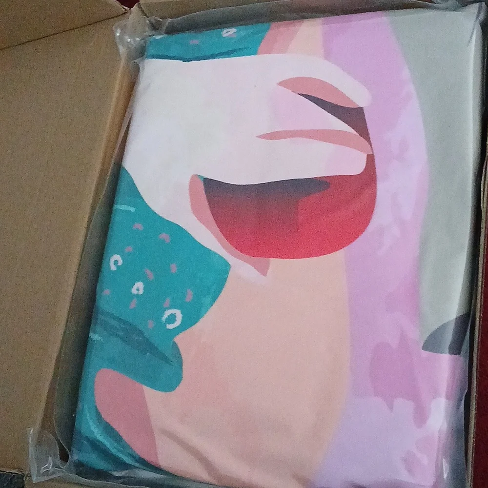 Playful Pastel Duvet Cover Set - JUST OPEN TO GET SIZE